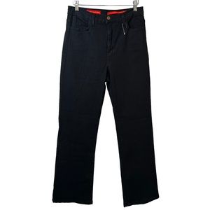 NYDJ Black Tummy Tuck High Waisted Bootcut Jeans NWOT 12